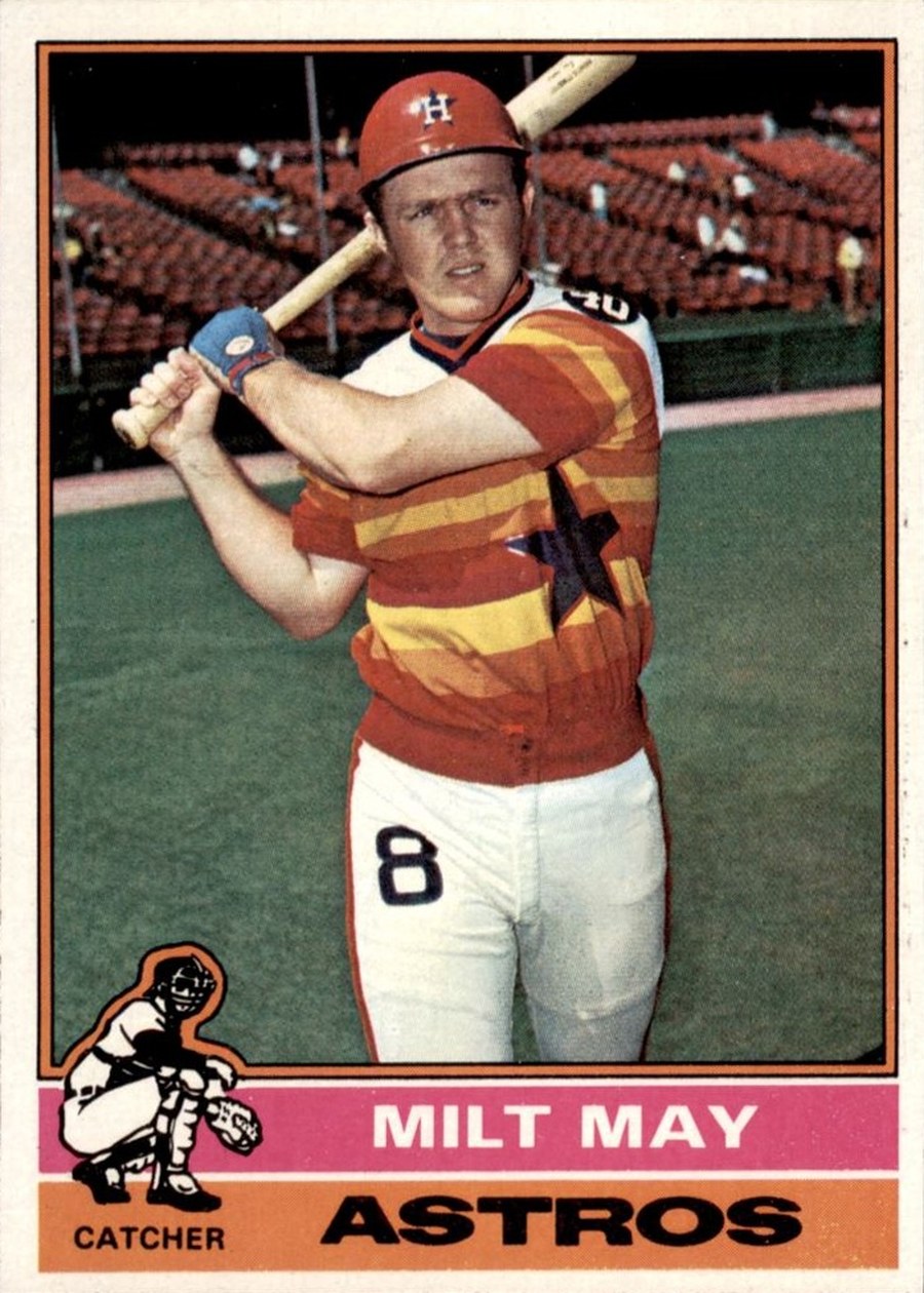 1976 Topps #532 Milt May, Houston Astros