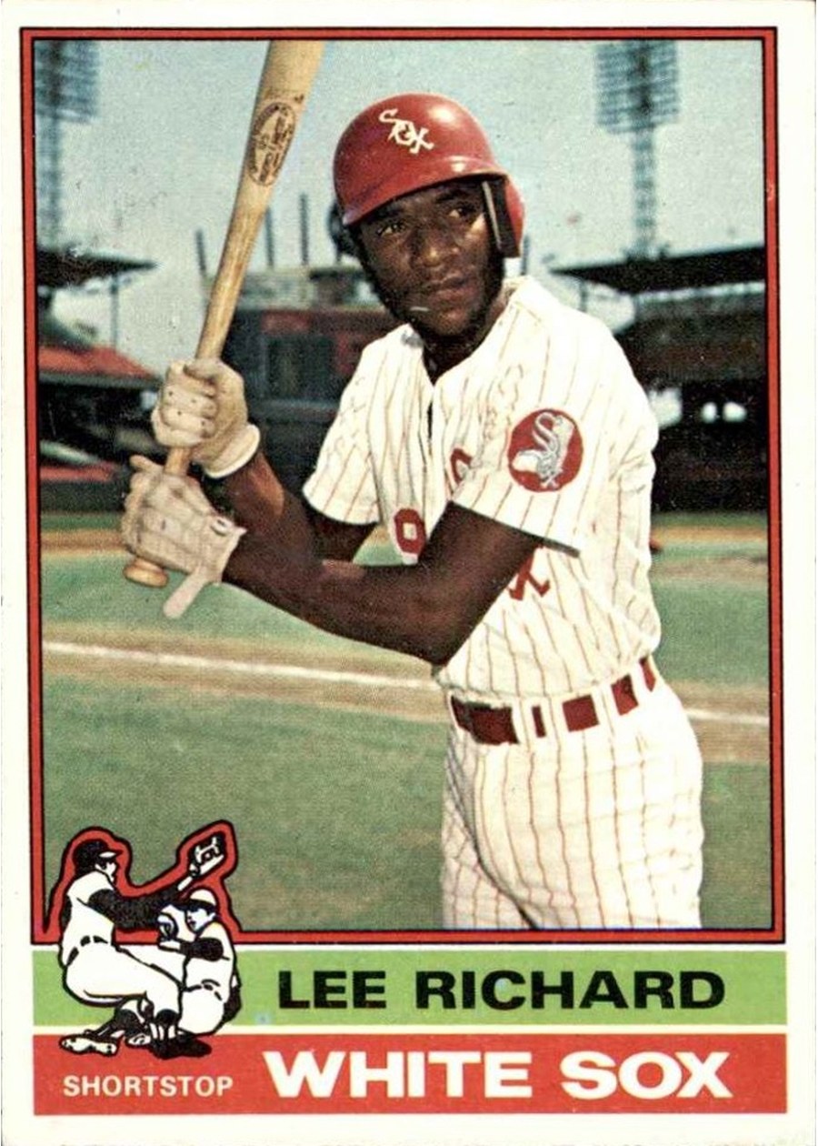 1976 Topps #533 Lee Richard, Chicago White Sox