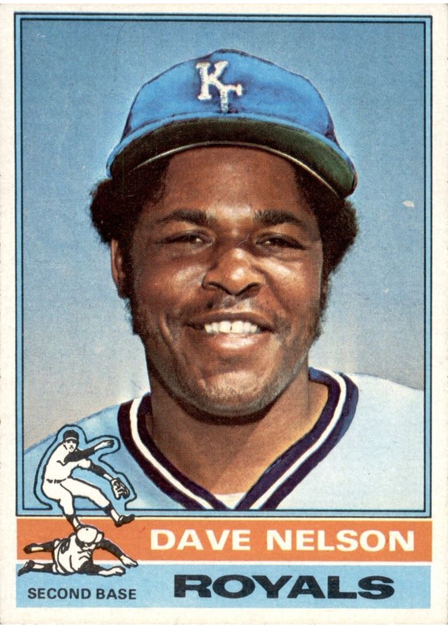 1976 Topps #535 Dave Nelson, Kansas City Royals