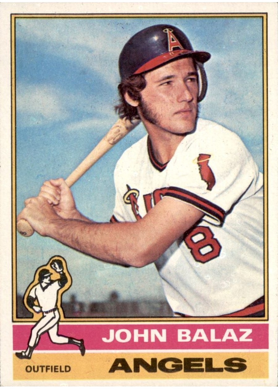 1976 Topps #539 John Balaz, California Angels