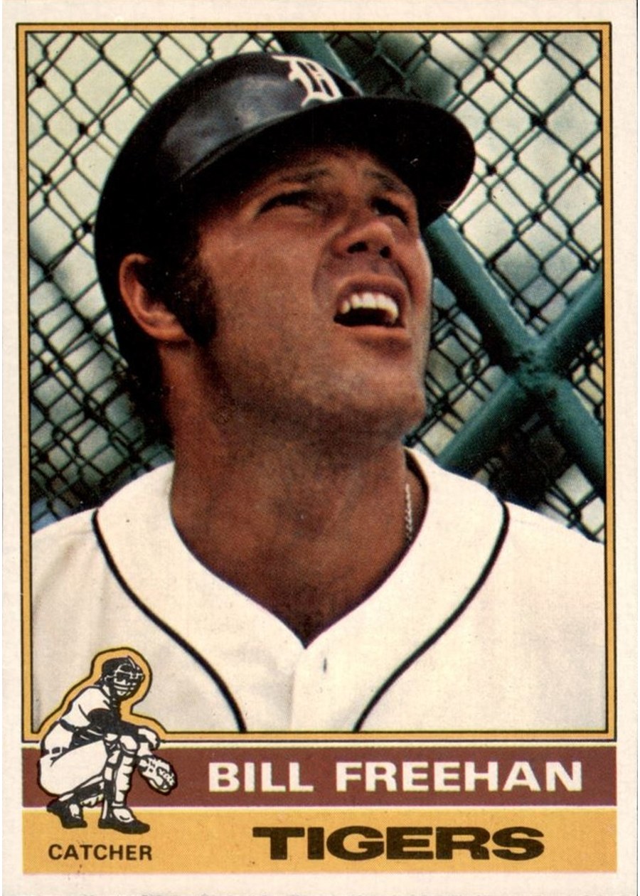 1976 Topps #540 Bill Freehan, Detroit Tigers