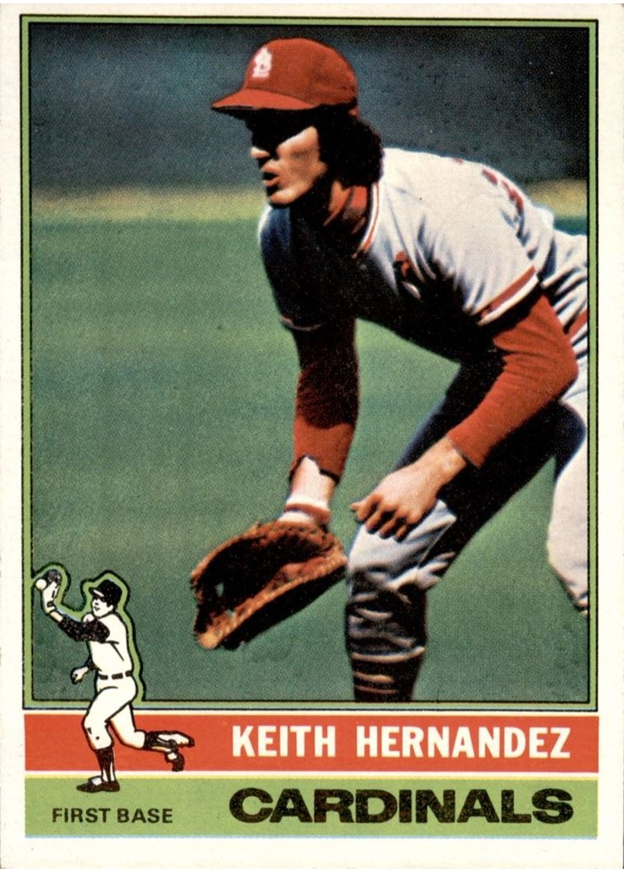 1976 Topps #542 Keith Hernandez, St. Louis Cardinals