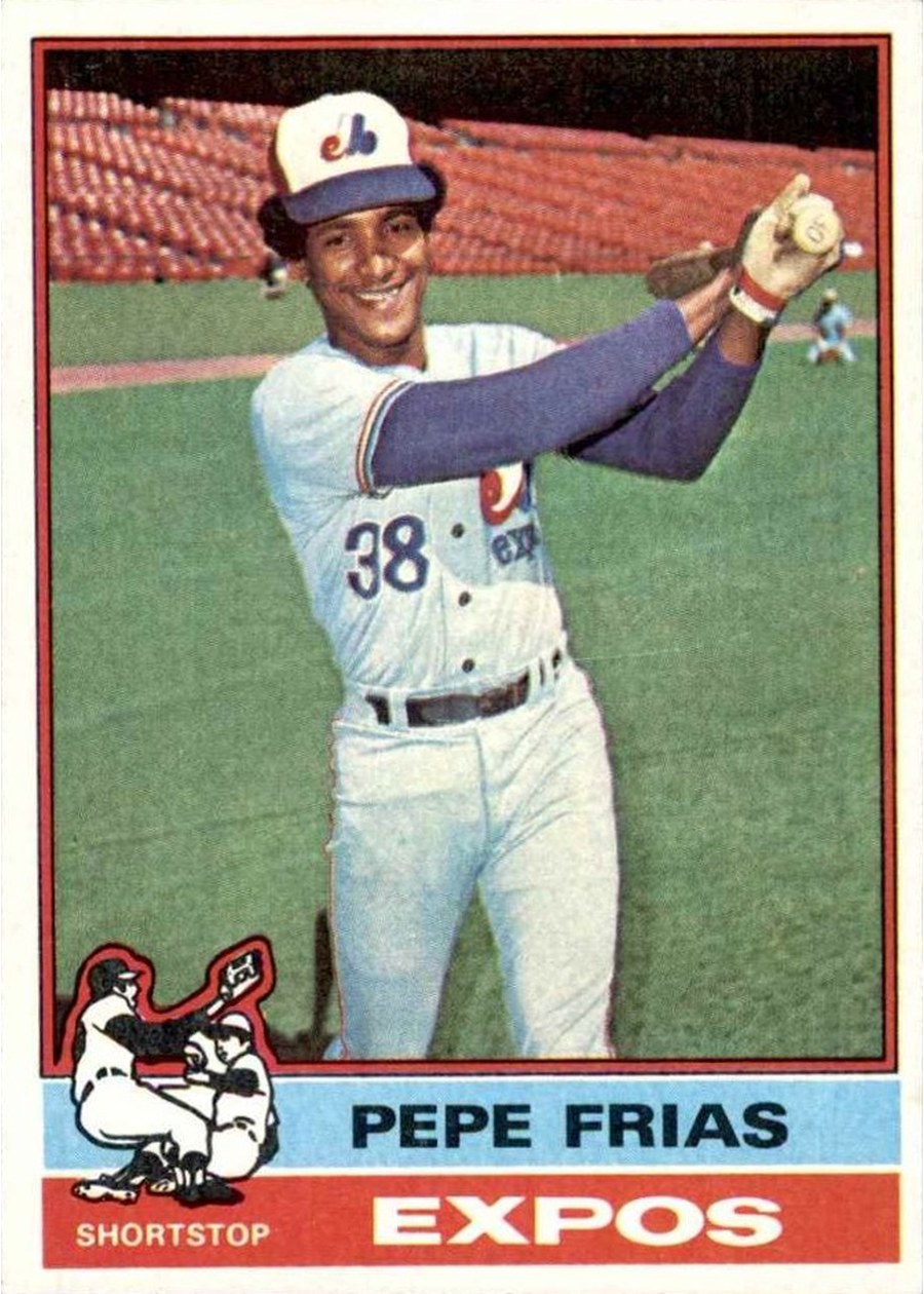 1976 Topps #544 Pepe Frias, Montreal Expos