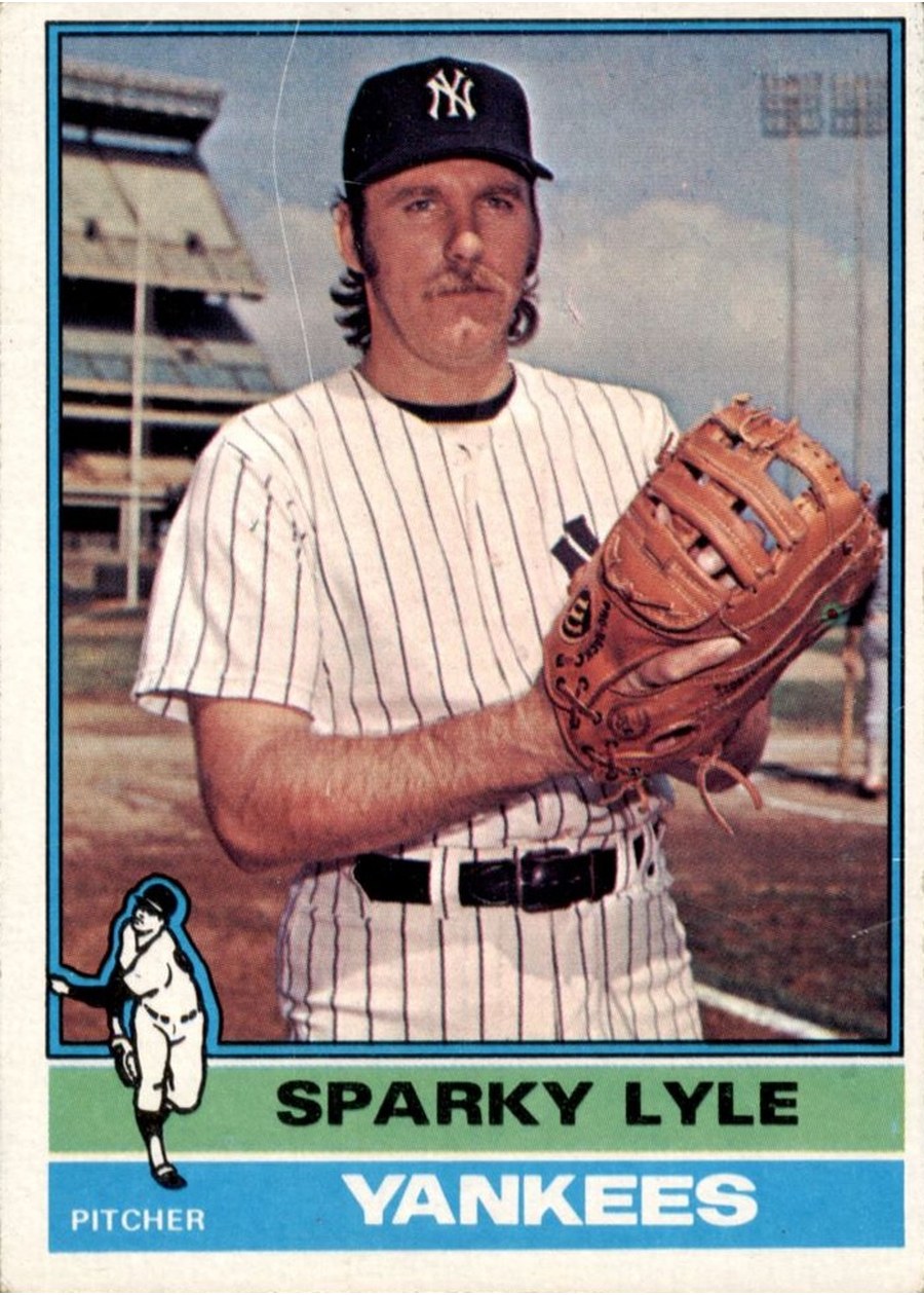 1976 Topps #545 Sparky Lyle, New York Yankees
