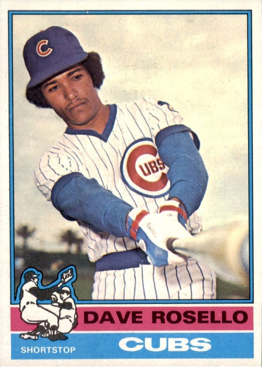 1976 Topps #546 Dave Rosello, Chicago Cubs