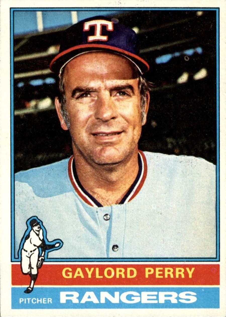 1976 Topps #55 Gaylord Perry, Texas Rangers