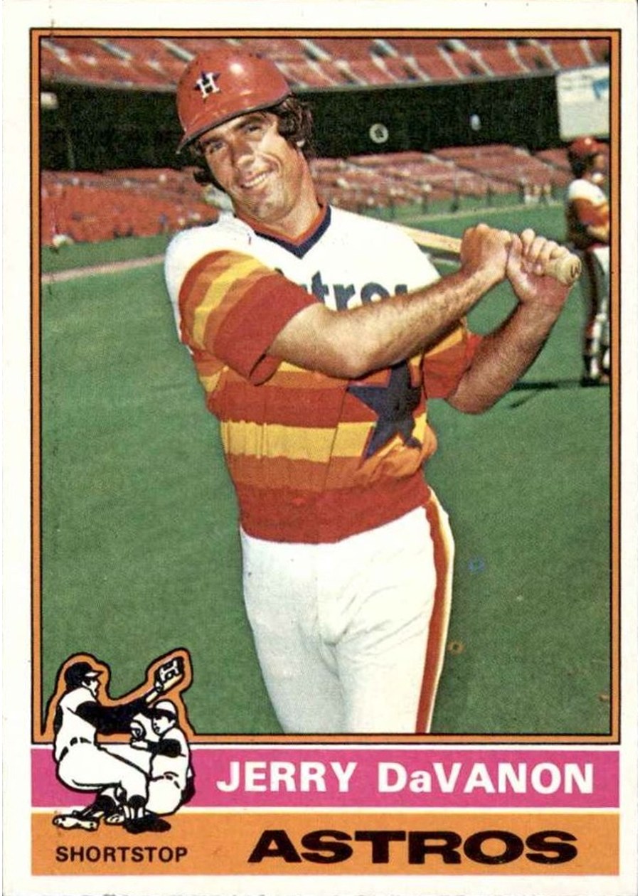 1976 Topps #551 Jerry DaVanon, Houston Astros