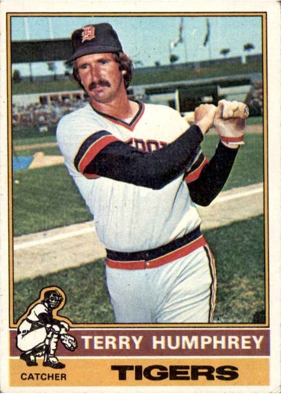 1976 Topps #552 Terry Humphrey, Detroit Tigers