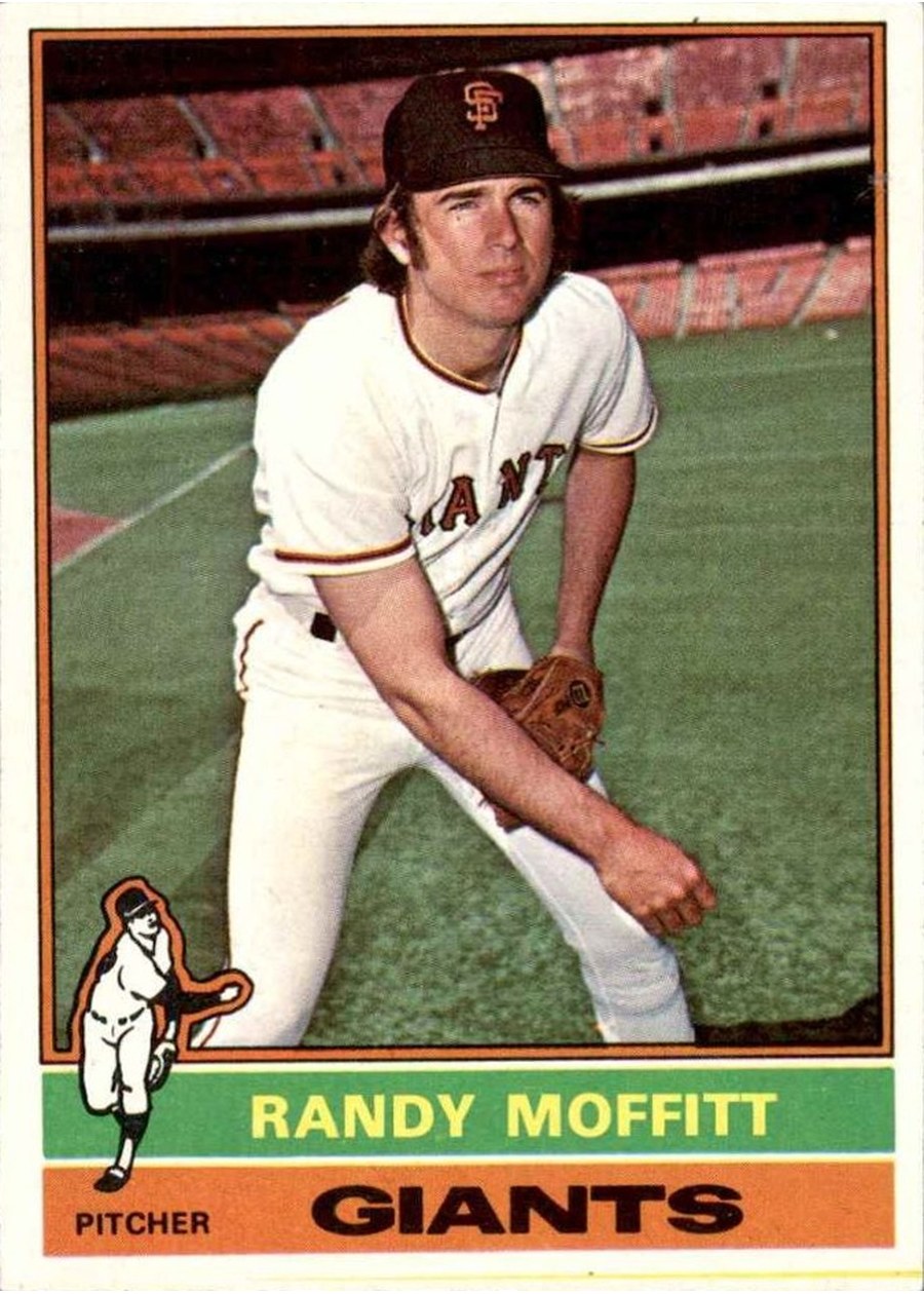1976 Topps #553 Randy Moffitt, San Francisco Giants