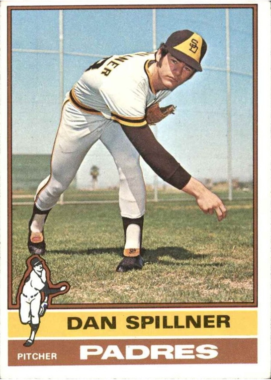 1976 Topps #557 Dan Spillner, San Diego Padres