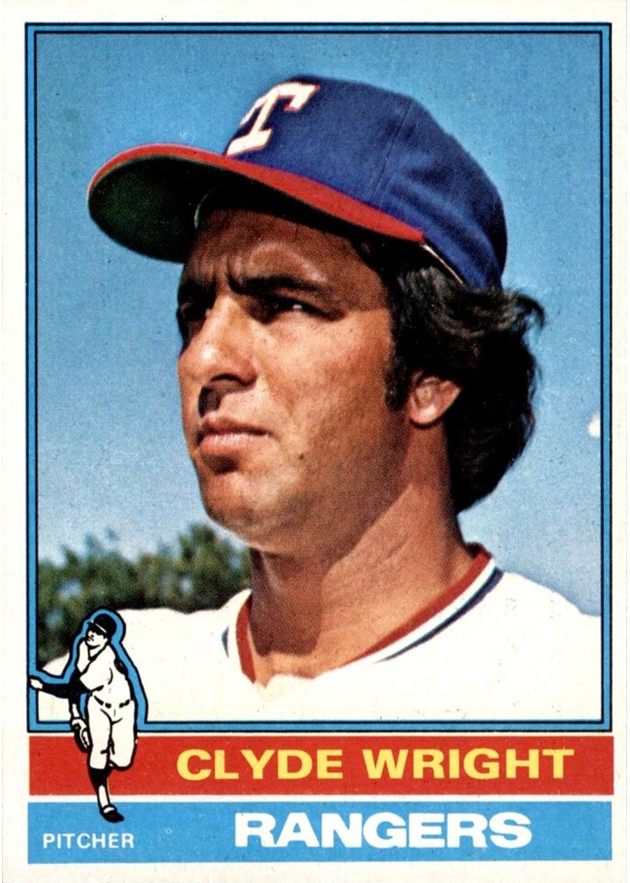 1976 Topps #559 Clyde Wright, Texas Rangers
