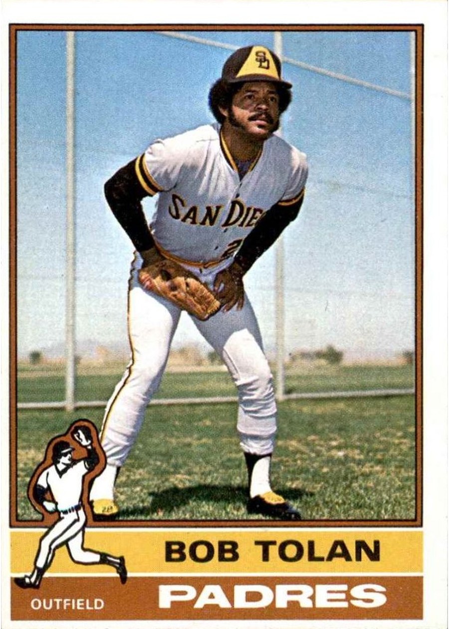1976 Topps #56 Bob Tolan, San Diego Padres