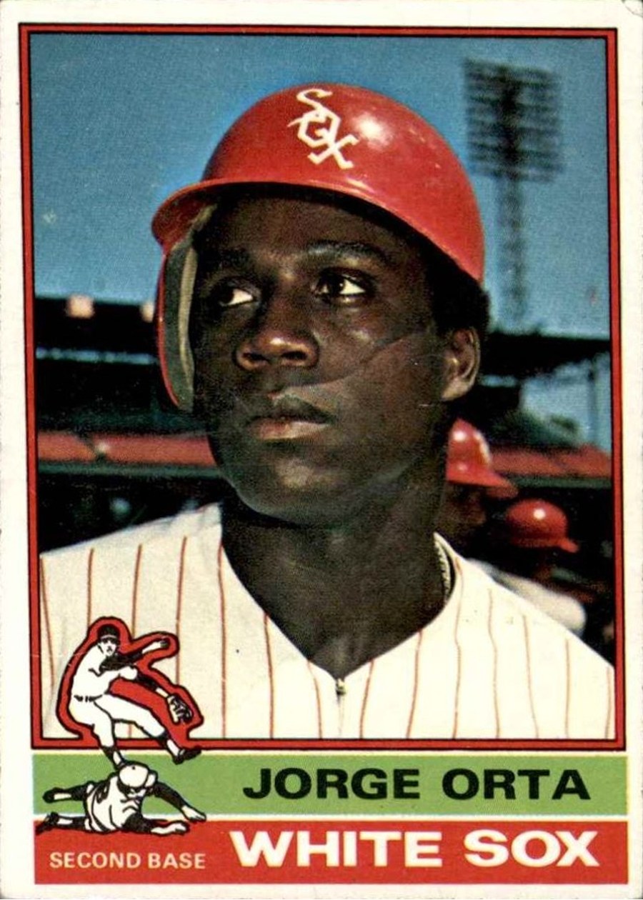 1976 Topps #560 Jorge Orta, Chicago White Sox