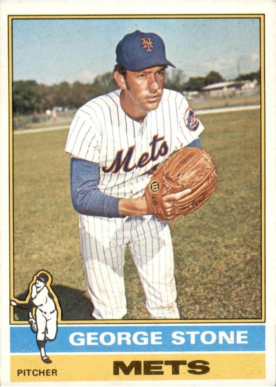 1976 Topps #567 George Stone, New York Mets