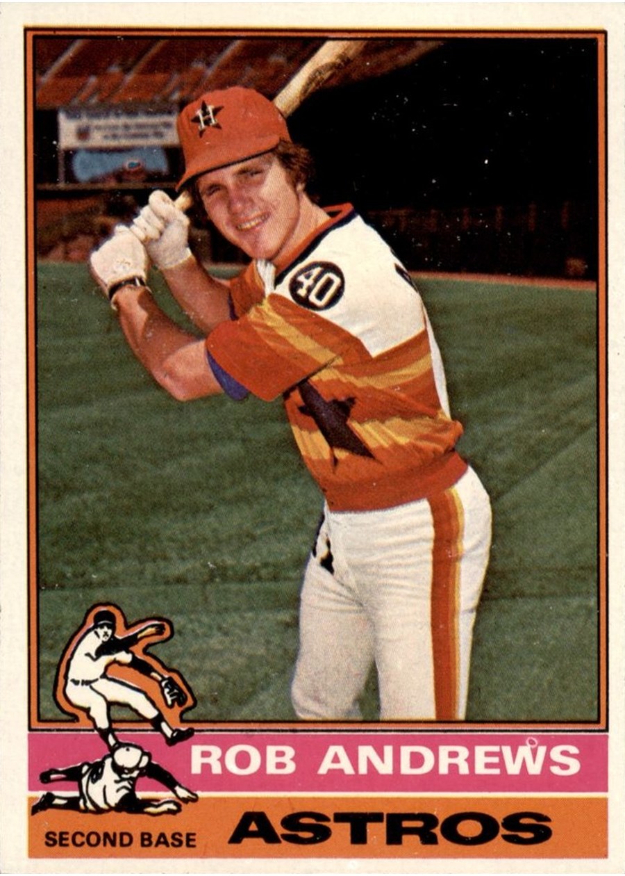 1976 Topps #568 Rob Andrews, Houston Astros
