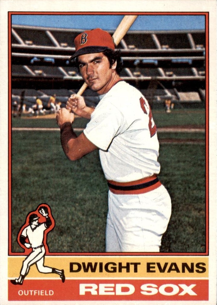 1976 Topps #575 Dwight Evans, Boston Red Sox