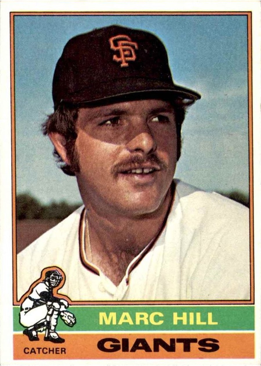 1976 Topps #577 Marc Hill, San Francisco Giants