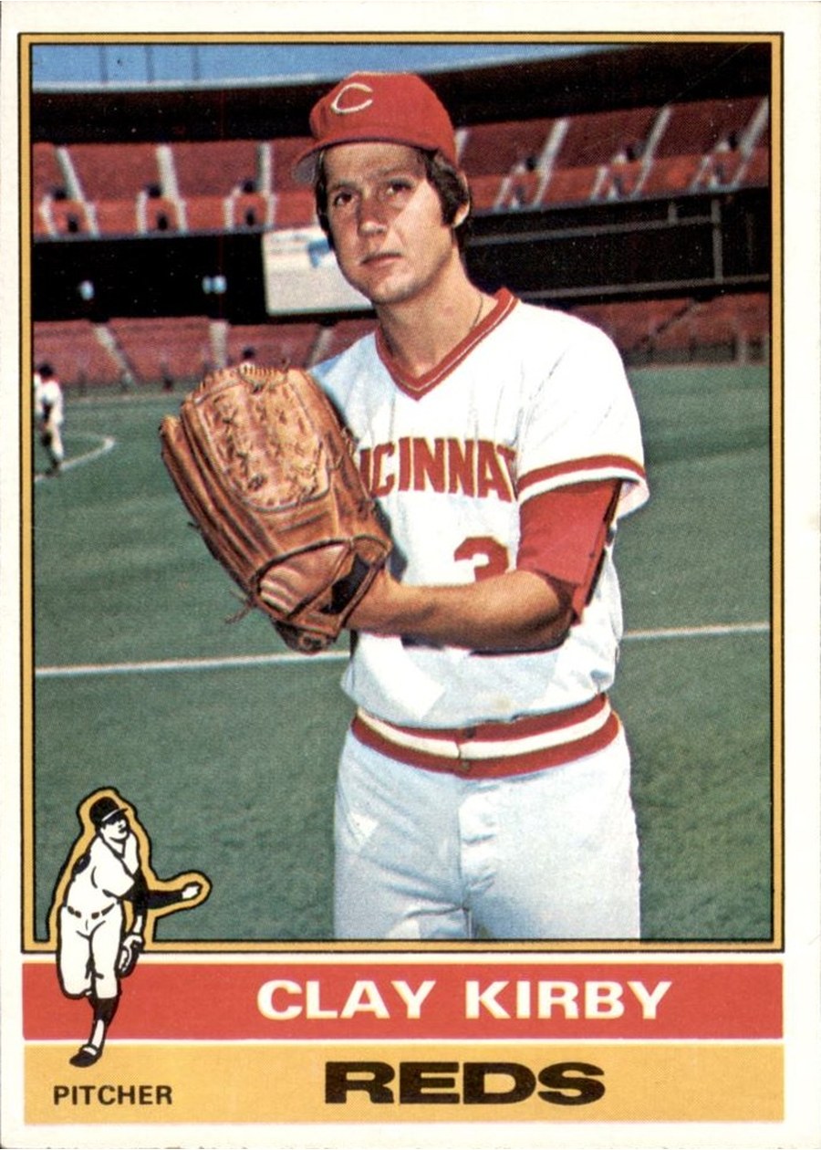 1976 Topps #579 Clay Kirby, Cincinnati Reds
