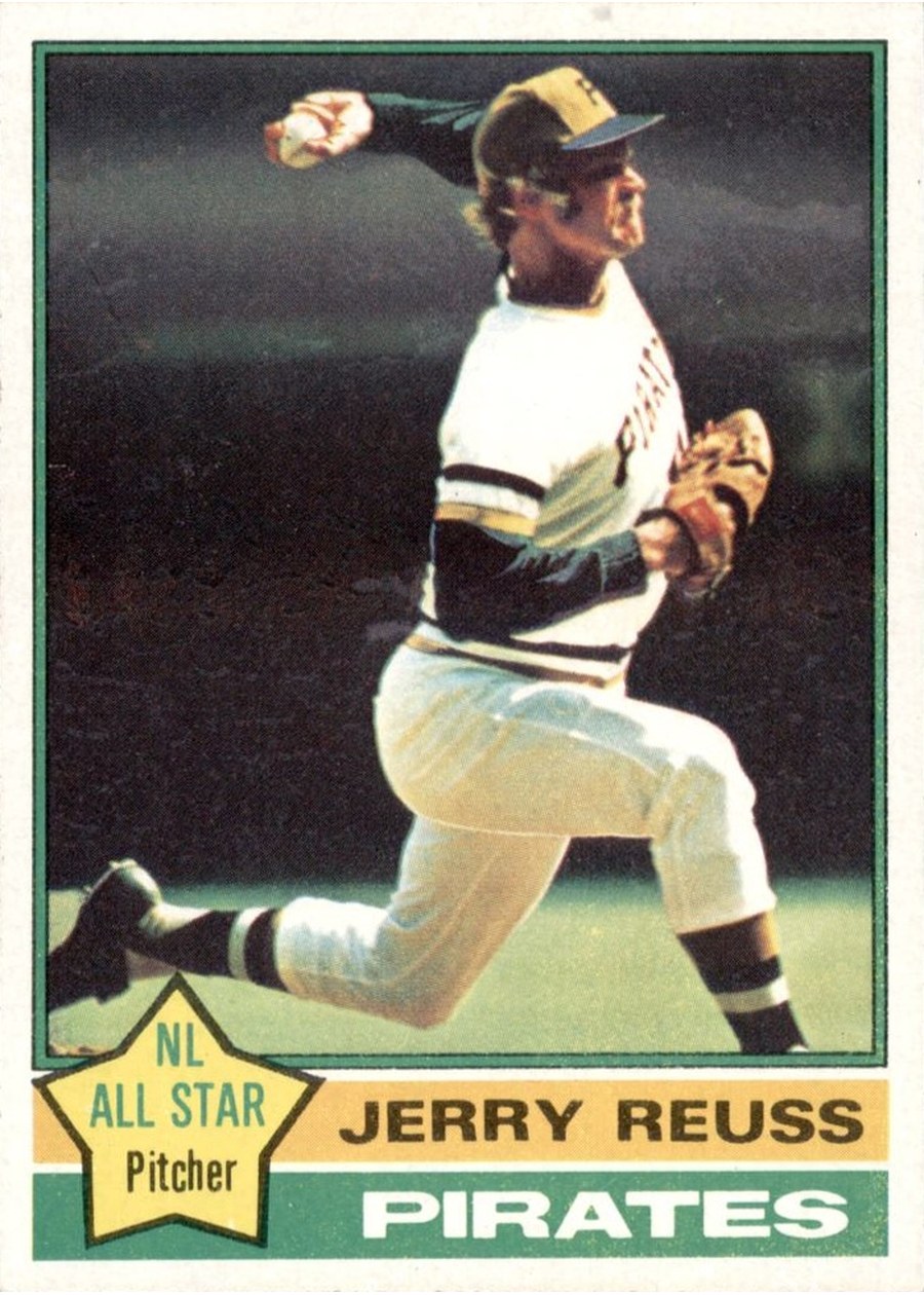 1976 Topps #60 Jerry Reuss, Pittsburgh Pirates