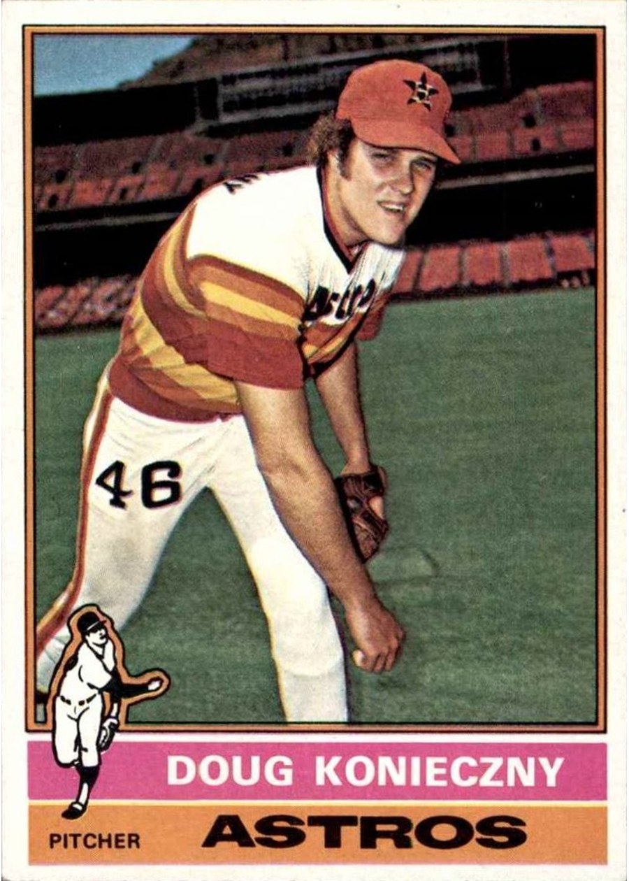 1976 Topps #602 Doug Konieczny, Houston Astros