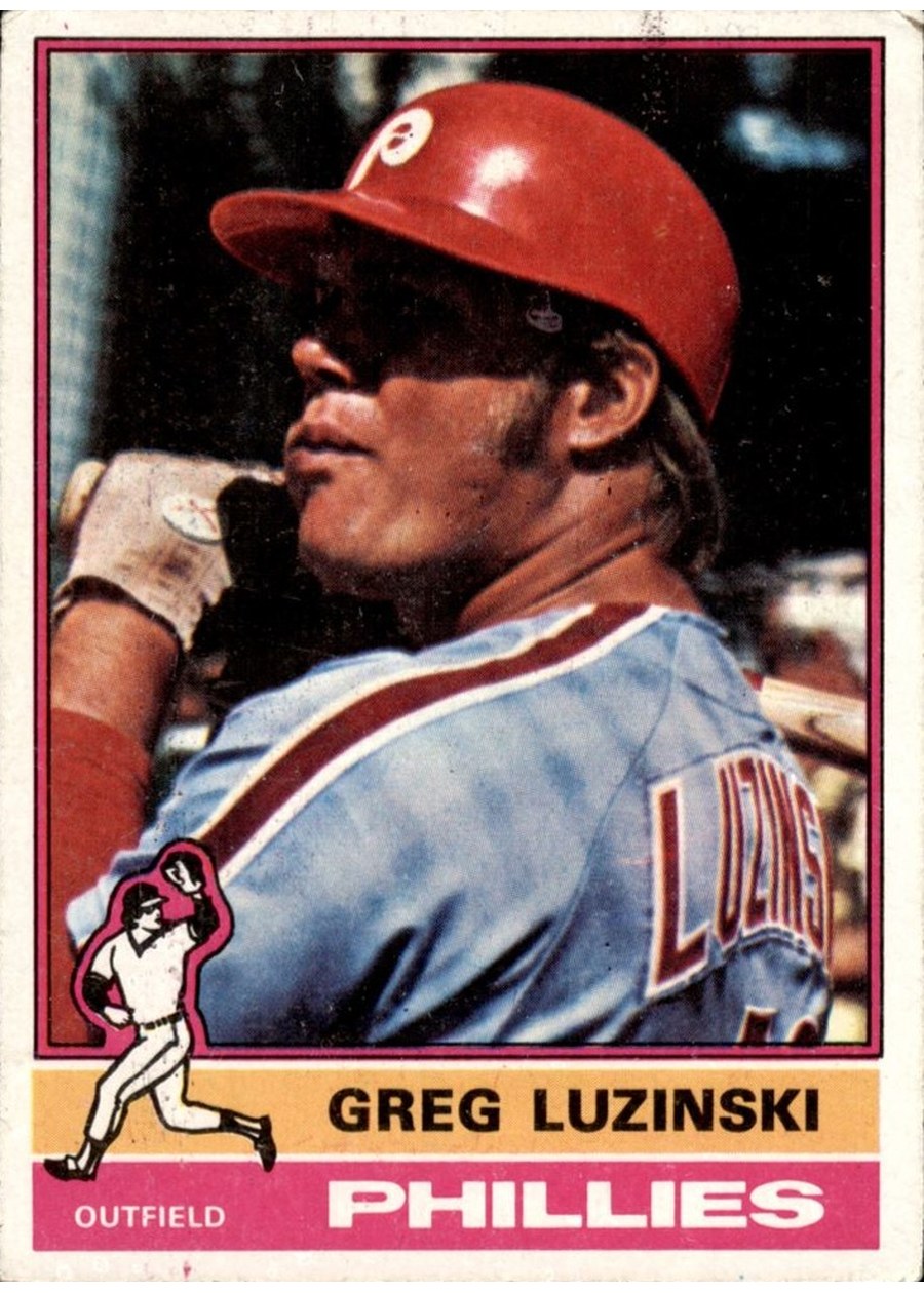 1976 Topps #610 Greg Luzinski, Philadelphia Phillies