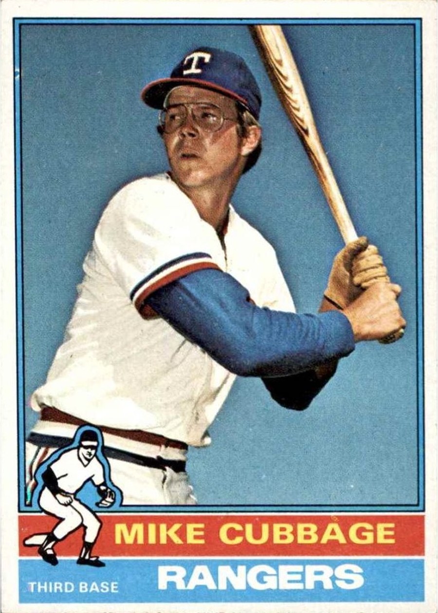 1976 Topps #615 Mike Cubbage, Texas Rangers