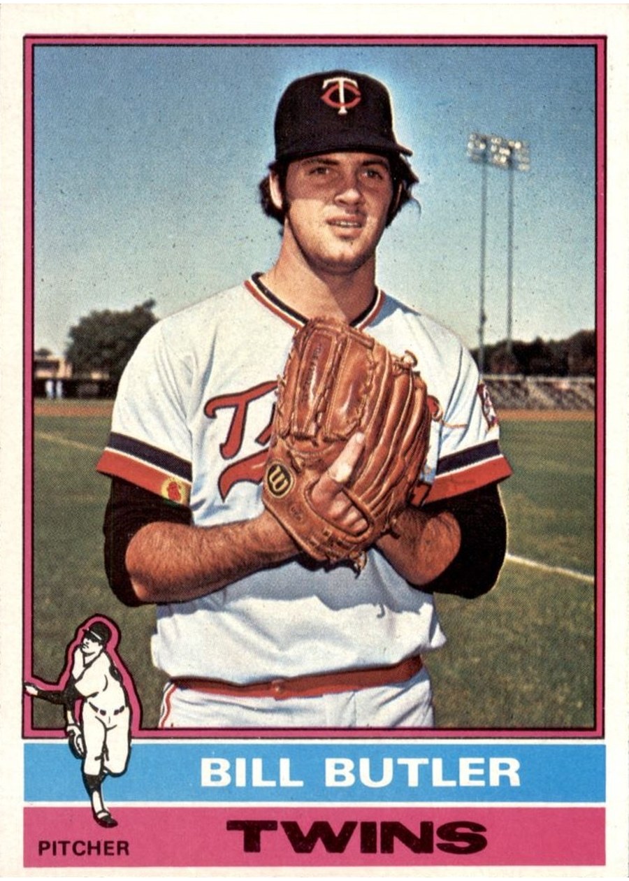 1976 Topps #619 Bill Butler, Minnesota Twins