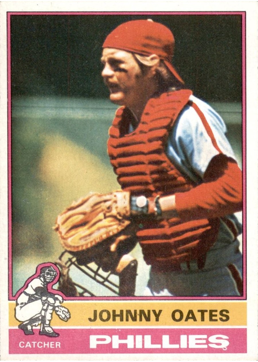 1976 Topps #62 Johnny Oates, Philadelphia Phillies