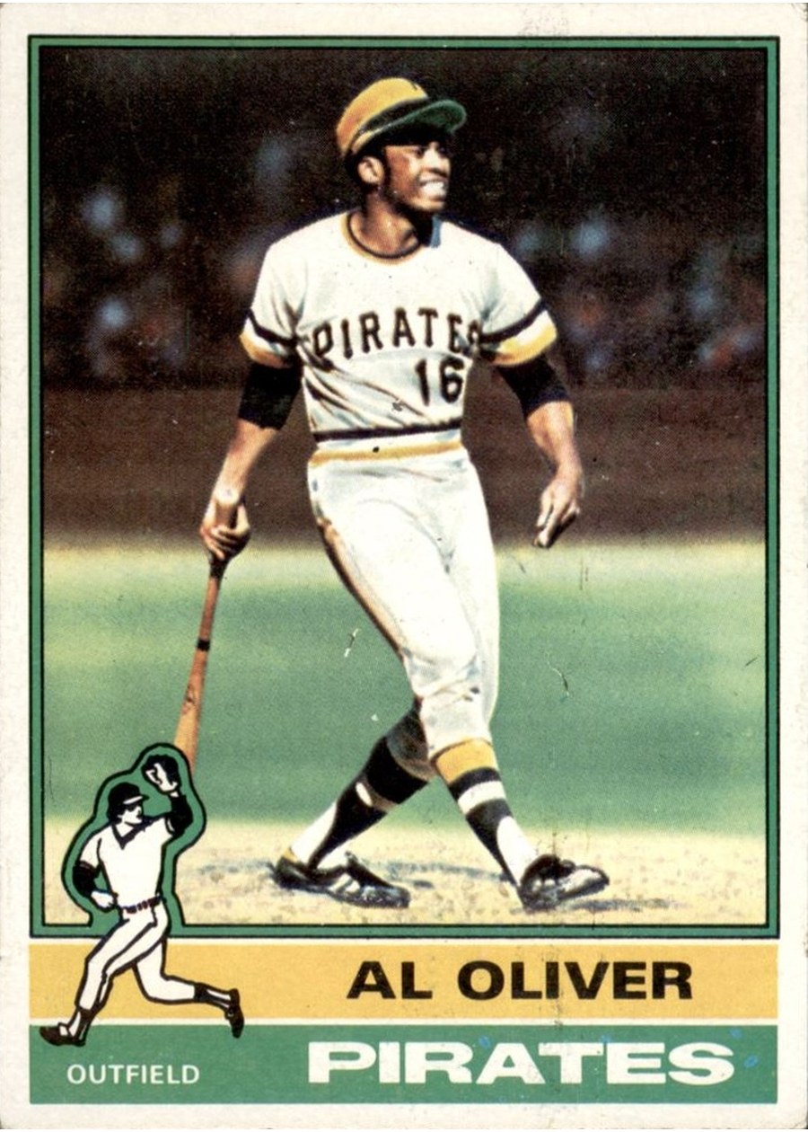 1976 Topps #620 Al Oliver, Pittsburgh Pirates