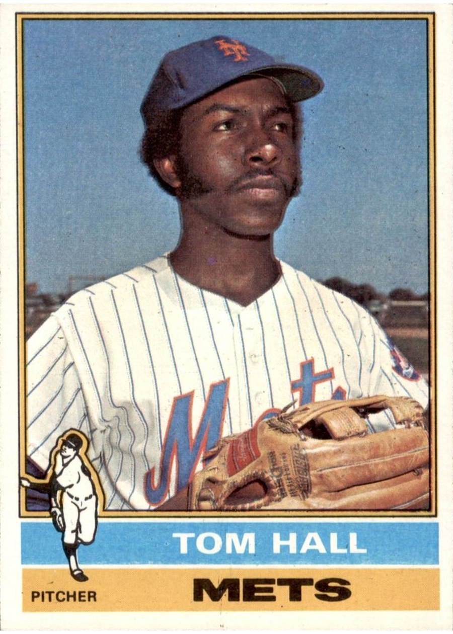1976 Topps #621 Tom Hall, New York Mets