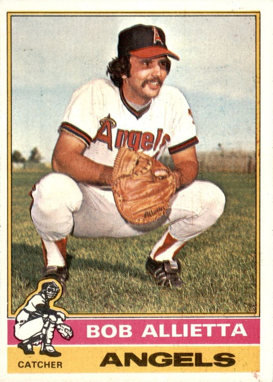 1976 Topps #623 Bob Allietta, California Angels