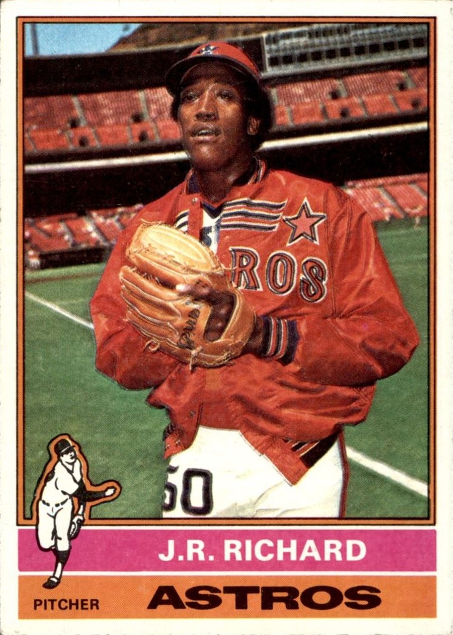 1976 Topps #625 J.R. Richard, Houston Astros