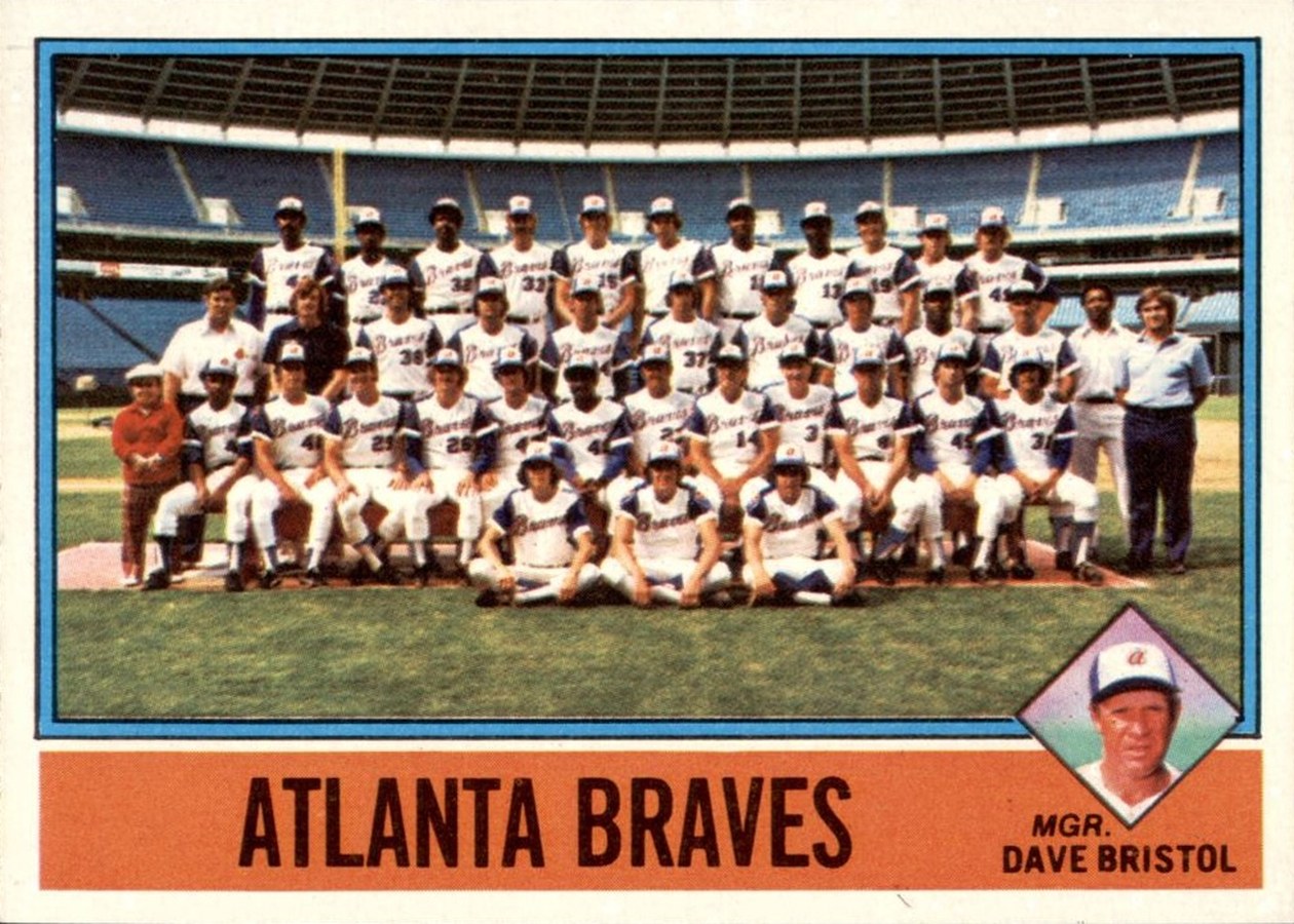 1976 Topps #631 Atlanta Braves Team