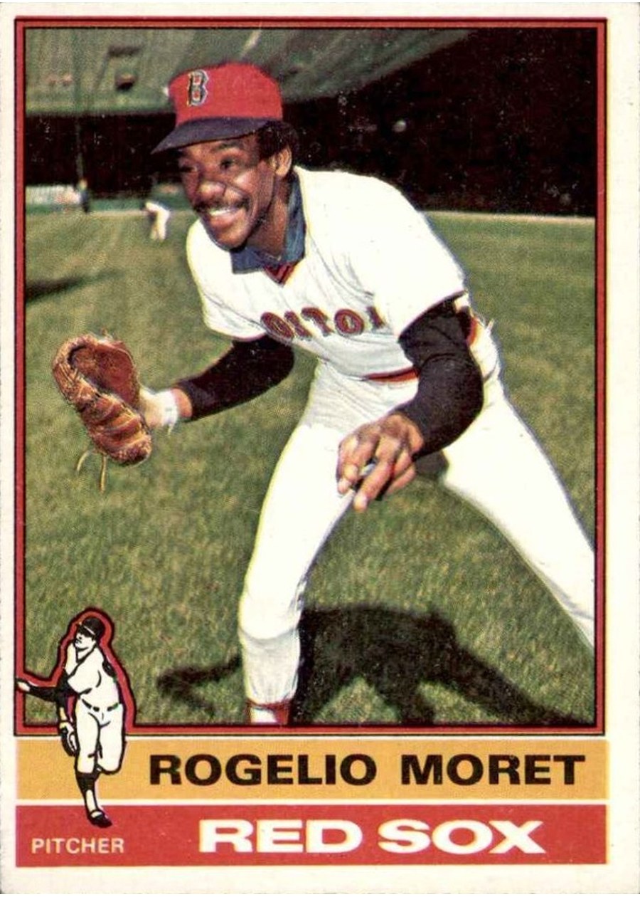 1976 Topps #632 Rogelio Moret, Boston Red Sox