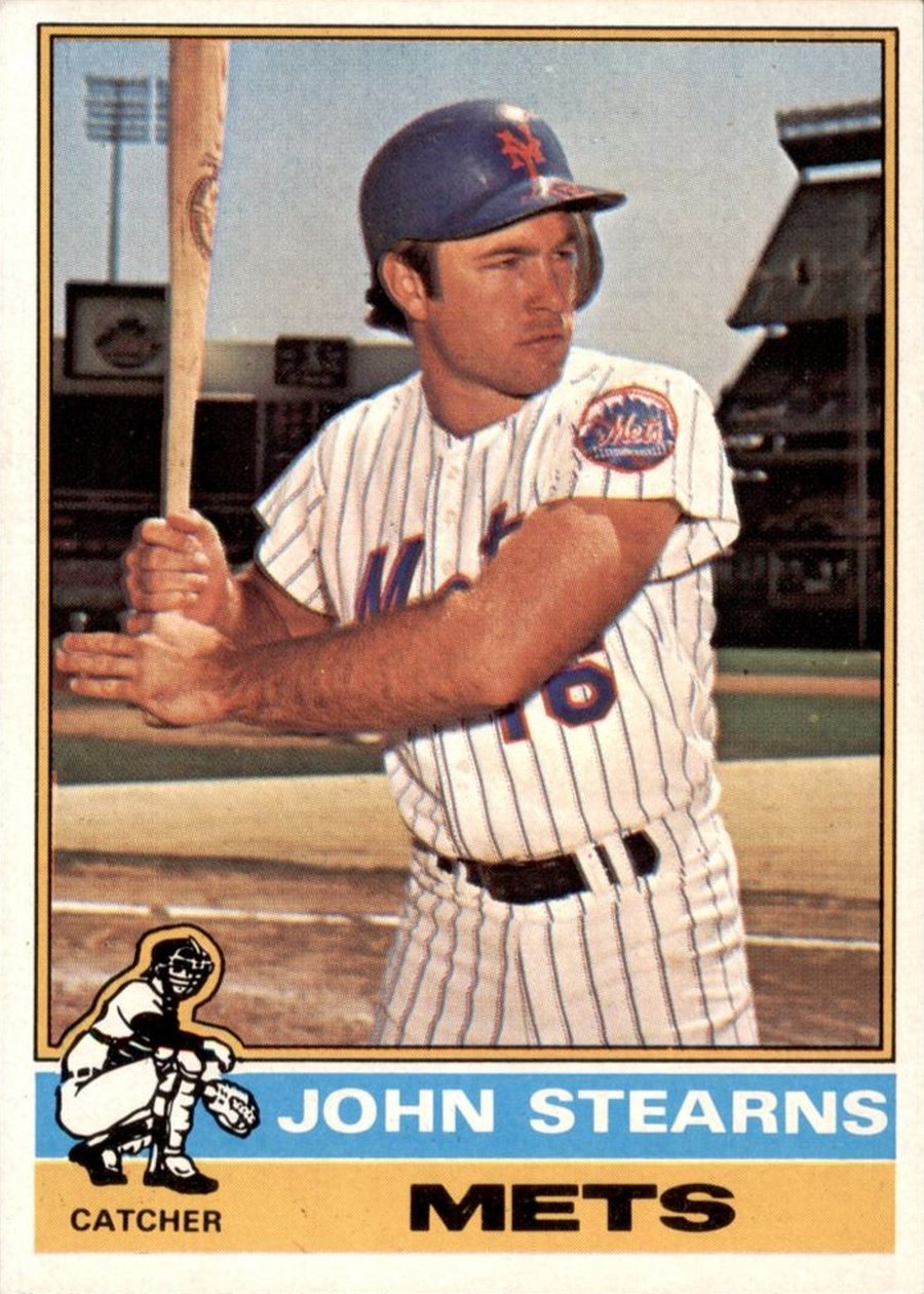 1976 Topps #633 John Stearns, New York Mets