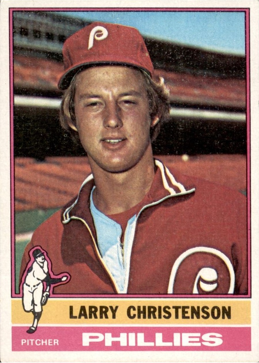 1976 Topps #634 Larry Christenson, Philadelphia Phillies