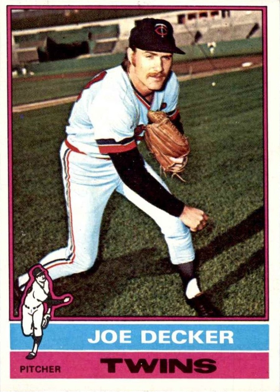 1976 Topps #636 Joe Decker, Minnesota Twins