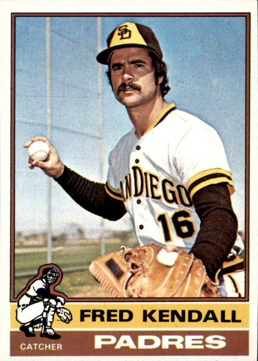 1976 Topps #639 Fred Kendall, San Diego Padres