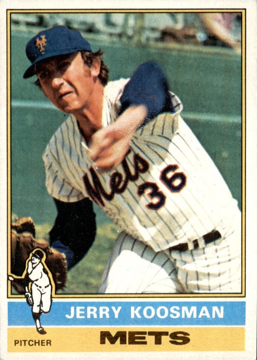 1976 Topps #64 Jerry Koosman, New York Mets
