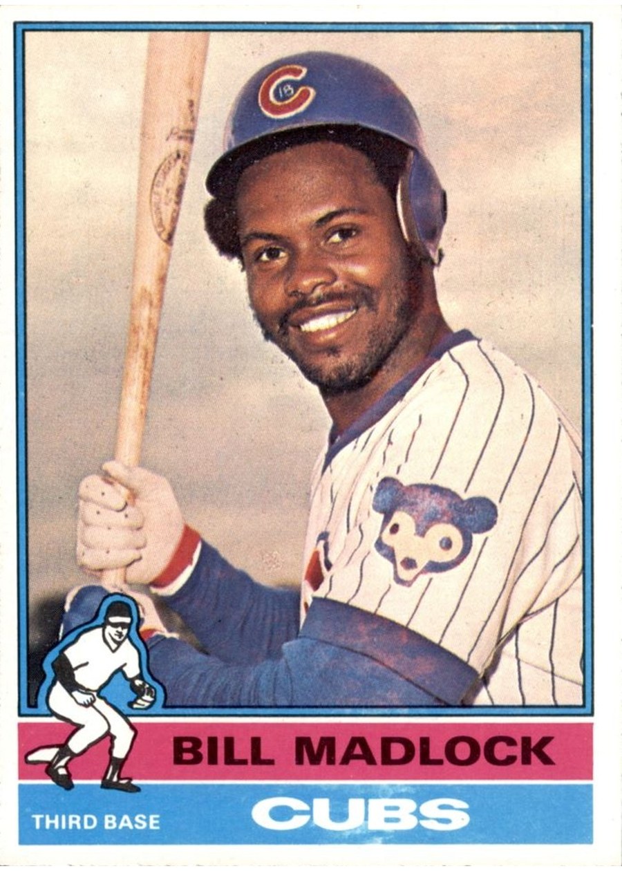 1976 Topps #640 Bill Madlock, Chicago Cubs