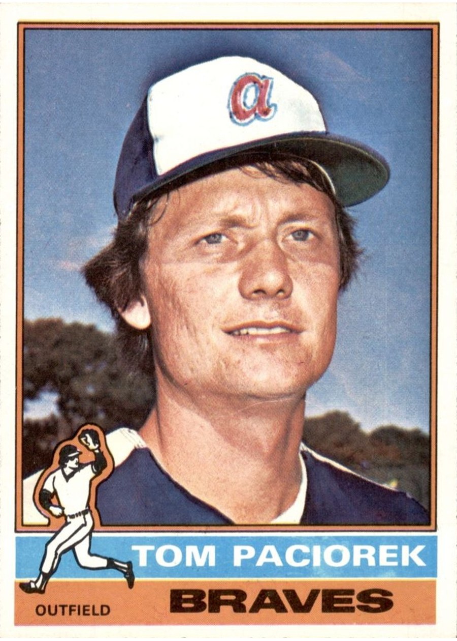 1976 Topps #641 Tom Paciorek, Atlanta Braves