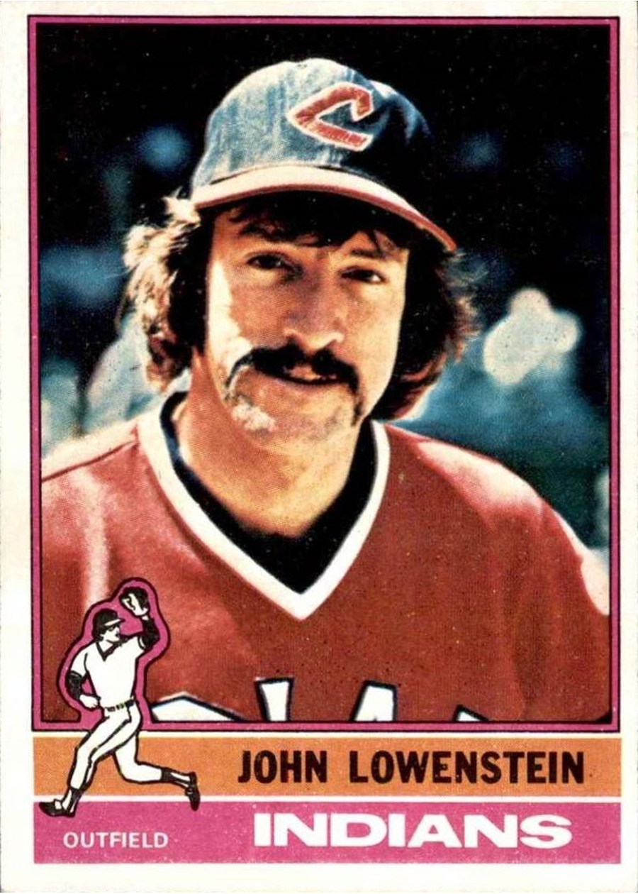 1976 Topps #646 John Lowenstein, Cleveland Indians