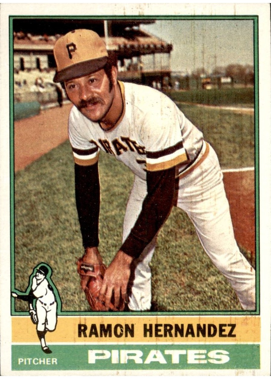 1976 Topps #647 Ramon Hernandez, Pittsburgh Pirates