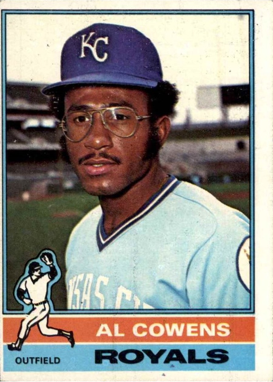 1976 Topps #648 Al Cowens, Kansas City Royals