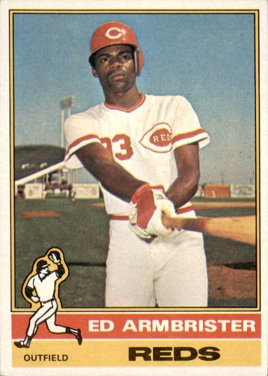 1976 Topps #652 Ed Armbrister, Cincinnati Reds
