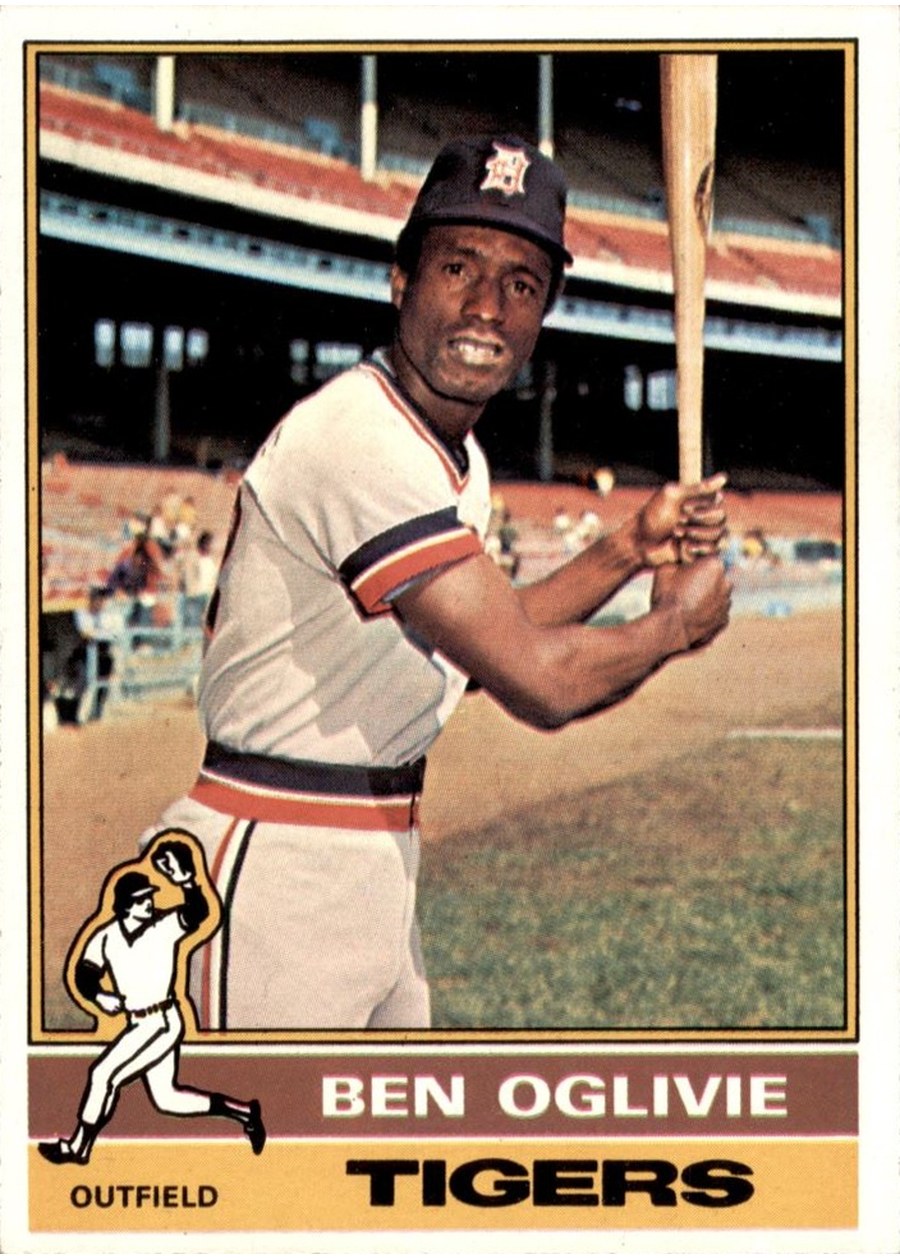 1976 Topps #659 Ben Oglivie, Detroit Tigers