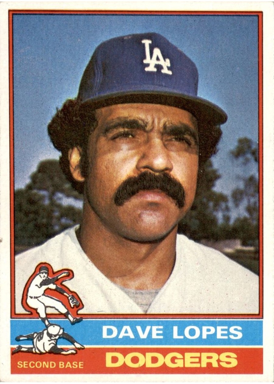 1976 Topps #660 Dave Lopes, Los Angeles Dodgers