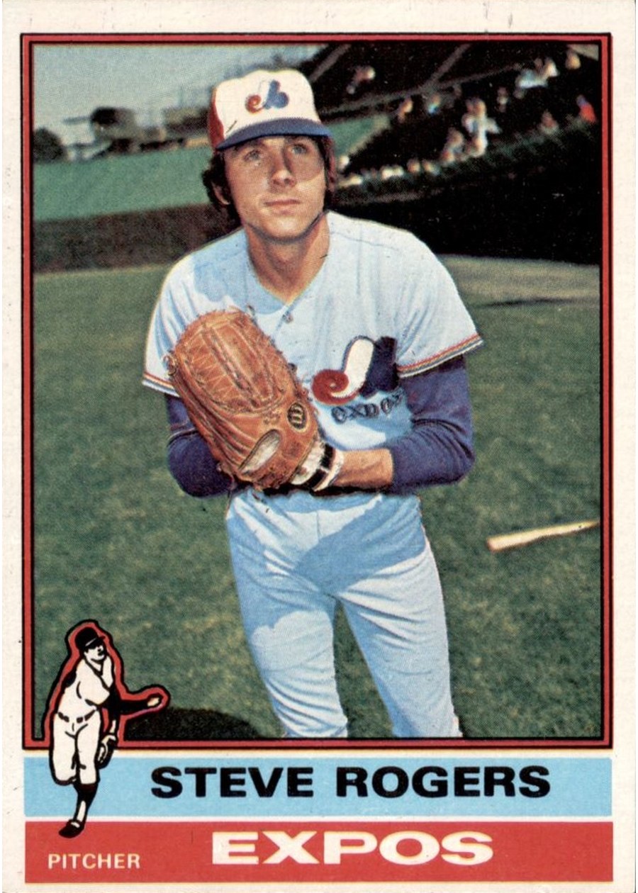 1976 Topps #71 Steve Rogers, Montreal Expos