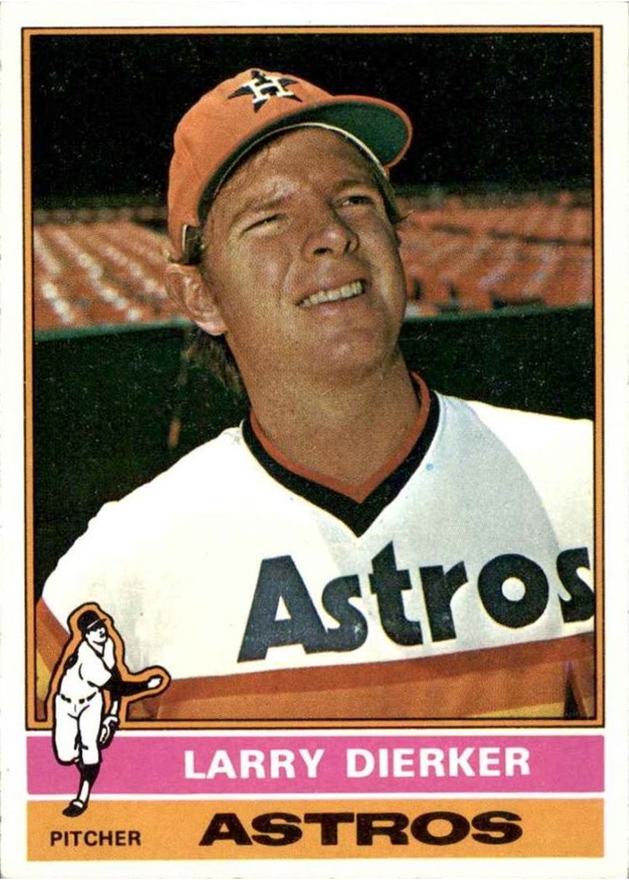 1976 Topps #75 Larry Dierker, Houston Astros