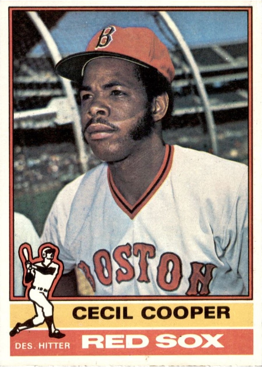 1976 Topps #78 Cecil Cooper, Boston Red Sox